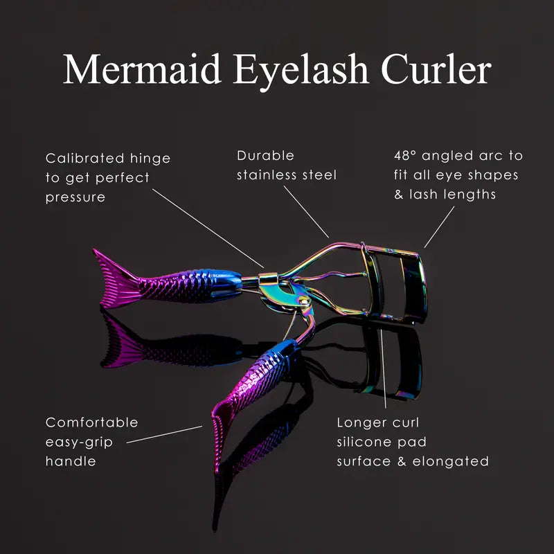 Mermaid Curled Upswept Lashes for All Eyes